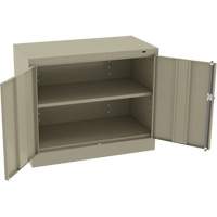 Armoire standard &agrave; hauteur de bureau, Acier, 30" h x 36" la x 18" P, Beige M & M Nord Ouest Inc