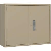 Armoire murale, Acier, 2 Tablettes, 30" h x 36" la x 12" P, Beige M & M Nord Ouest Inc