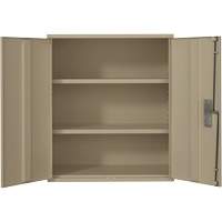 Armoire de rangement Lo-Boy, Acier, 2 Tablettes, 40" h x 36" la x 18" P, Beige M & M Nord Ouest Inc