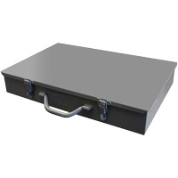 Compartment Steel Scoop Boxes, 17.875" W x 12" D x 3" H, 13 Compartments FL991 | M & M Nord Ouest Inc