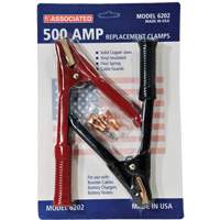 Pinces robustes de calibre professionel pour c&acirc;bles de d&eacute;marrage 500 A M & M Nord Ouest Inc