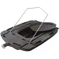 Bac de vidange d'huile pour camion &agrave; profil bas avec couvercle M & M Nord Ouest Inc