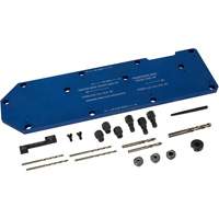 Gabarit de perçage pour installation sur collecteur pour Ford 4,6 L, 5,4 L, et 6,8 L M & M Nord Ouest Inc
