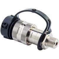 Raccords &agrave; c&ocirc;t&eacute; femelle pour d&eacute;bit &eacute;lev&eacute;, Acier, 3/8", NPTF femelle, 10 000 PSI M & M Nord Ouest Inc