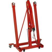Grue pliante pour moteur, Capacit&eacute; 2500 lb (1,25 tonne) M & M Nord Ouest Inc