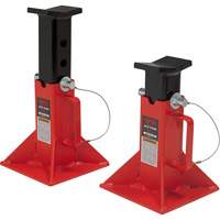 Jack Stands, Locking Pin, 5 tons Capacity, 9-1/2" - 15-3/4" H M & M Nord Ouest Inc