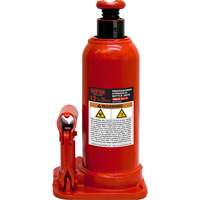 Bottle Jack, 12.5 Ton(s), Manual Hydraulic, 18-561/625" Raised Height M & M Nord Ouest Inc