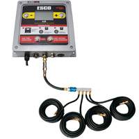 Wall-Mounted Tire Inflation System with 4-Hose Manifold M & M Nord Ouest Inc