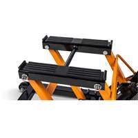 Cric pour VTT et motos, 0,75 tonnes Capacit&eacute;, 4-2/3" Abaiss&eacute;e, 14-1/2" &eacute;lev&eacute;e, Hydraulique &agrave; main M & M Nord Ouest Inc