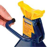 Chandelles, Poign&eacute;e/rochet verrouillable, Capacit&eacute; de 3 tonnes, 19" h M & M Nord Ouest Inc