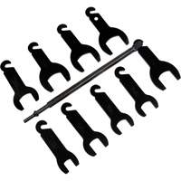 Jeu de 10 cl&eacute;s pneumatiques pour embrayage de ventilateur M & M Nord Ouest Inc