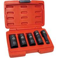 Flip Socket Kit, 5 Pieces, 1/2" Drive Size M & M Nord Ouest Inc