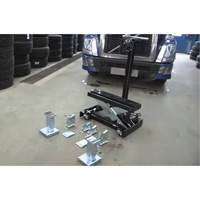 Cric de service de plancher, 14 tonne(s) Capacit&eacute;, 8-1/4" Abaiss&eacute;e, 20" &eacute;lev&eacute;e, Air comprim&eacute;/hydraulique M & M Nord Ouest Inc