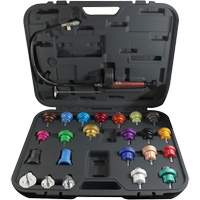25-Piece Master Cooling System Pressure Test Kit M & M Nord Ouest Inc