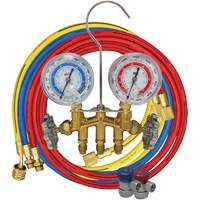 R134A 2-Way Brass Manifold Gauge Set M & M Nord Ouest Inc