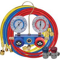 R134A 2-Way Aluminum Manifold Gauge Set M & M Nord Ouest Inc