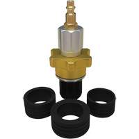 Ensemble d'adaptateur universel pour syst&egrave;me de refroidissement de machine &agrave; fum&eacute;e pour poids lourds/camions M & M Nord Ouest Inc