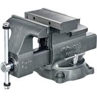 KT4800 Professional Reversible Mechanics Vise, 8" Jaw Width, 4-7/8" Throat Depth, Swivel Base M & M Nord Ouest Inc