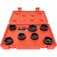 8 Pc. Extra-Low-Profile Oil Filter Socket Set M & M Nord Ouest Inc