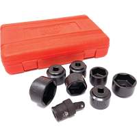 8 Pc. Extra-Low-Profile Oil Filter Socket Set M & M Nord Ouest Inc