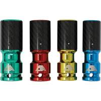 Jeu de douilles pour &eacute;crous de roue avec manchons en fibre de carbone M & M Nord Ouest Inc