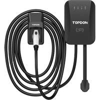 Chargeur r&eacute;sidentiel PulseQ AC pour VE avec mode identification par radiofr&eacute;quence (RFID), 40 A, Niveau 2 CA, Connecteur Type 1 (SAE J1772) M & M Nord Ouest Inc