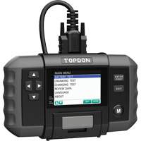 Testeur de batterie 12?V et de syst&egrave;mes 12?V/24?V BT600 avec imprimante int&eacute;gr&eacute;e M & M Nord Ouest Inc