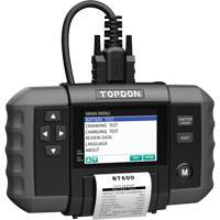 Testeur de batterie 12?V et de syst&egrave;mes 12?V/24?V BT600 avec imprimante int&eacute;gr&eacute;e M & M Nord Ouest Inc