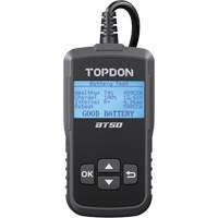 Testeur de batterie, de charge et de d&eacute;marrage BT50 avec imprimante M & M Nord Ouest Inc