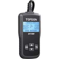 Testeur de batterie, de charge et de d&eacute;marrage BT50 avec imprimante M & M Nord Ouest Inc