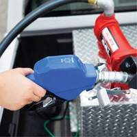 Pistolet automatique temps froid bleu pour diesel M & M Nord Ouest Inc