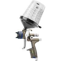 Pistolet de peinture de premi&egrave;re qualit&eacute; pour peinture automobile avec psi num&eacute;rique X5500 RP 1,3 I RPS D, Entr&eacute;e d'air 1/4" NPT, 10,24 pi³/min, Capacit&eacute; 0,6 L/0,9 L, 0,17 psi M & M Nord Ouest Inc