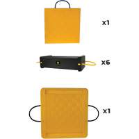 Ensemble de syst&egrave;me de sout&egrave;nement en composite CribLok 8 mcx M & M Nord Ouest Inc
