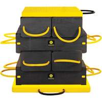 Ensemble de syst&egrave;me de sout&egrave;nement en composite CribLok 10 mcx M & M Nord Ouest Inc