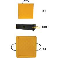 Ensemble de syst&egrave;me de sout&egrave;nement en composite CribLok 20 mcx M & M Nord Ouest Inc