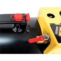 Ensemble de mise en place de talon haute pression de 9 gallons Hurricane "CAT-9", Aluminium M & M Nord Ouest Inc