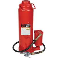 High Height Bottle Jack, 30 Ton(s), Air Hydraulic, 33-9/10" Raised Height M & M Nord Ouest Inc