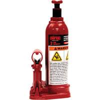Cric &agrave; bouteille hydraulique professionnel, 2 tonne(s), 14-1/2" Hauteur &eacute;lev&eacute;e M & M Nord Ouest Inc