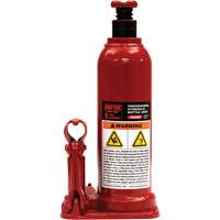 Cric &agrave; bouteille hydraulique professionnel, 5 tonne(s), 18-7/8" Hauteur &eacute;lev&eacute;e M & M Nord Ouest Inc