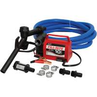 12V DC Fuel Transfer Pump with Nozzle M & M Nord Ouest Inc