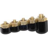Jeu de 5 capuchons pour rampe dinjection de carburant M & M Nord Ouest Inc