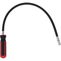 Tournevis flexible extra-long avec adaptateur carr&eacute; 1/4" x hexagonal 1/4" M & M Nord Ouest Inc