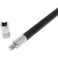 Tournevis flexible extra-long avec adaptateur carr&eacute; 1/4" x hexagonal 1/4" M & M Nord Ouest Inc