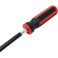 Tournevis flexible extra-long avec adaptateur carr&eacute; 1/4" x hexagonal 1/4" M & M Nord Ouest Inc