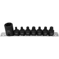 Jeu de douilles/embouts de boulon de caisse de camionnettes, 8 Morceaux, Prise de 1/2"/3/8" M & M Nord Ouest Inc