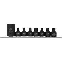 Jeu de douilles/embouts de boulon de caisse de camionnettes, 8 Morceaux, Prise de 1/2"/3/8" M & M Nord Ouest Inc