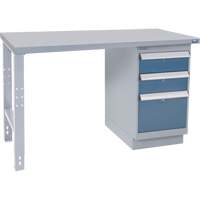 Industrial Duty Workbench, 24" W x 60" D x 34" H, 1000 lbs. Capacity M & M Nord Ouest Inc