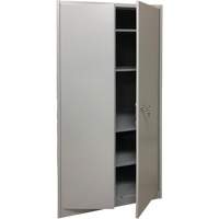 Storage Cabinet, Steel, 4 Shelves, 78" H x 36" W x 24" D, Grey M & M Nord Ouest Inc