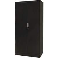 Armoire de rangement combin&eacute;e, 36" la x 18" p x 72" h, Noir M & M Nord Ouest Inc