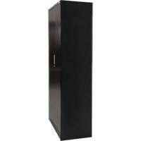 Armoire de rangement Hi-Boy, Acier, 4 Tablettes, 72" h x 36" la x 18" P, Noir M & M Nord Ouest Inc